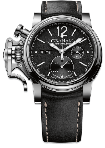 [GR.WATC.5012] Graham Chronofighter Vingtage Black Dial