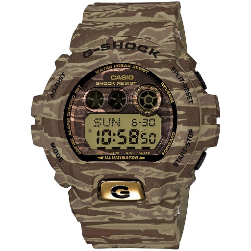 [PA.WATC.0005063] G-Shock Xl 10 Year Battery Camo Brown