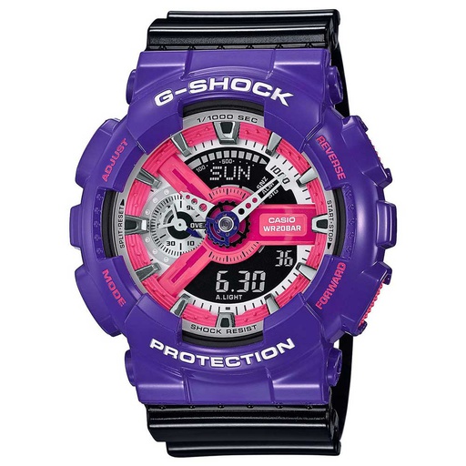 [PA.WATC.0005128] G-Shock Ltd Black/Purple/Pink 90s Edition. Ana-Digi