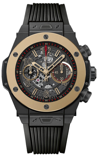 [HU.WATC.0005364] Hublot Big Bang 45m Ceramic Chronograph W/Magic Gold Bezel