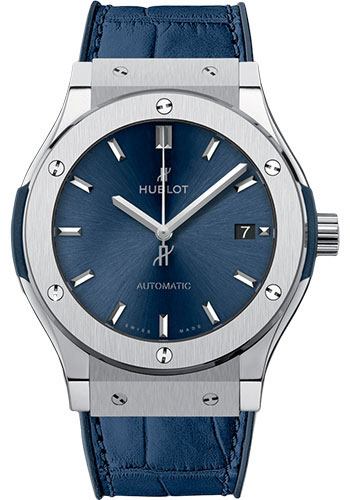 [HU.WATC.0005398] Hublot Classic Fusion 45m Automatic Blue Dial