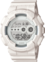 [CA.WATC.0005197] G-Shock Digital Reverse Lcd White Out Ltd