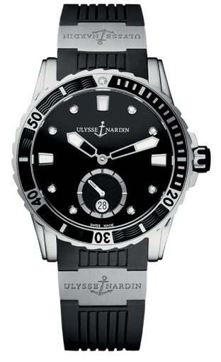 [UL.WATC.0008292] Ulysse Nardin Lady Diver Manufactur Black Dial