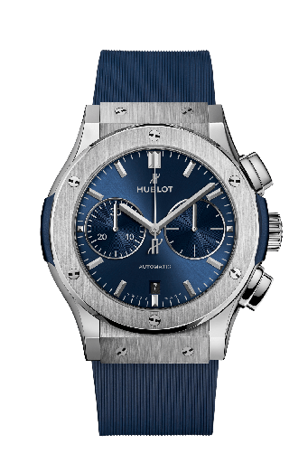 [HU.WATC.0005423] Hublot Classic Fusion Blue Titanium Chronograph