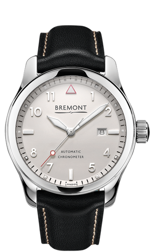 [BR.WATC.0002379] Bremont Solo Polished Case White Dial On Calf
