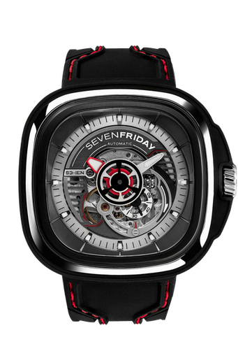 [SE.WATC.0007789] Sevenfriday S3/1 Black & Red Watch
