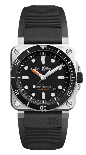[BE.WATC.2307] Aviation Diver Steal Case Black Dial 42m