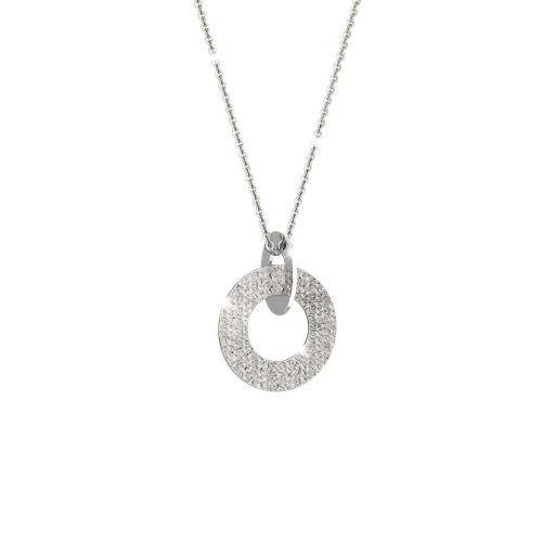 [TE.FASH.0007622] Rebecca Bronze & Steel Necklace