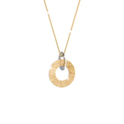 [TE.FASH.0007626] Rebecca Bronze & Steel Necklace