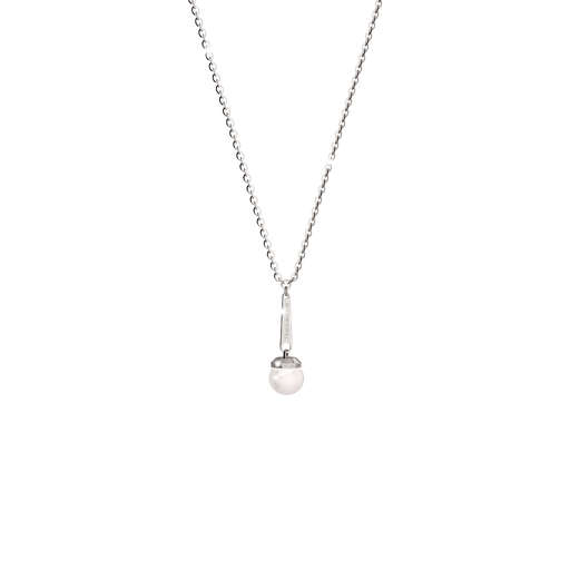 [TE.FASH.0007511] Rebecca Bronze Necklace W/Pearl