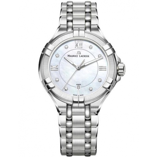 [DK.WATC.0005914] Aikon Ladies, 30m, Ss Case, Mop, 8 Dias, Ss Bracelet
