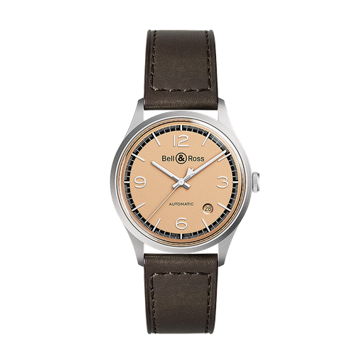 [BE.WATC.0002312] 41m Automatic, Limited Edition, Satin-Polished Steel Case, Brown Calfskin Strap