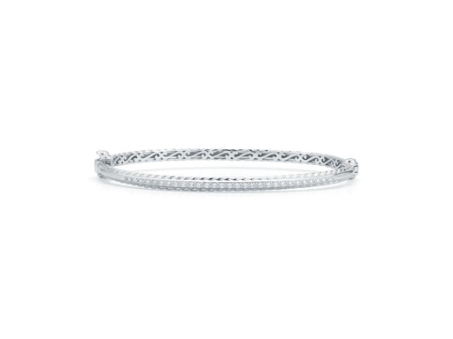 [AL.GOLD.0001668] 18k Bangle Wg
