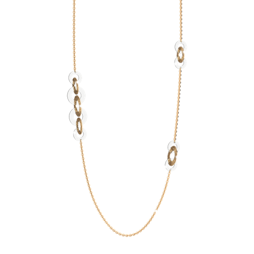 [TE.FASH.0007628] Bronze & Steel Necklace R-Zero