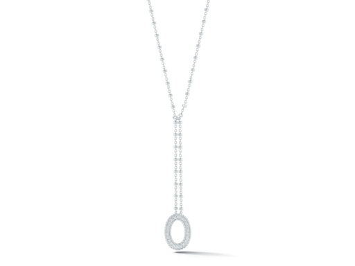 [AL.FASH.0001736] Necklace 18k White Gold &amp; Gold Chain