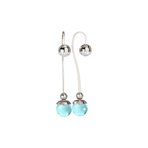 [TE.LOOS.0007507] Blue Topaz Crystal Bead