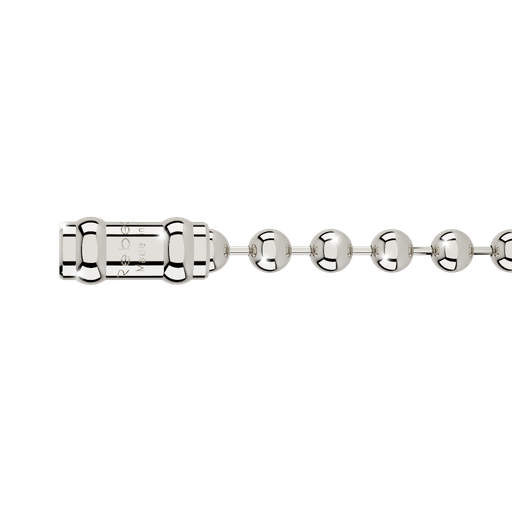 [TE.FASH.0008642] My World Silver Tone Bead Bracelet