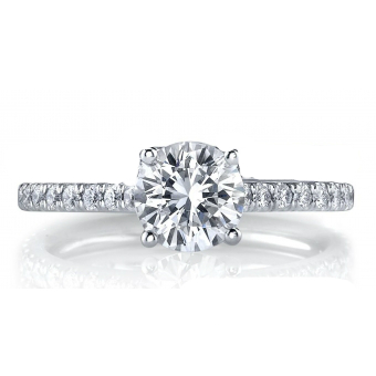 [JO.ENGA.8685] 0.19ct Micro Pave Mounting
