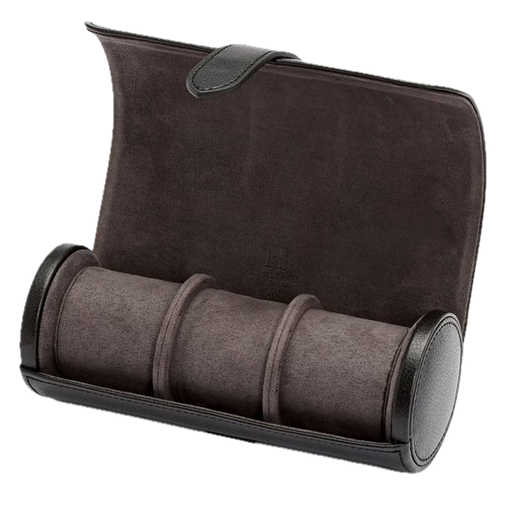 [WO.ACCS.0010123] Wolf Blake Watch Roll Black & Grey