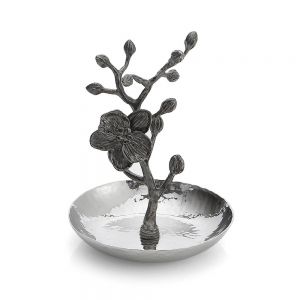 [MI.ACCS.0010196] Black Orchid Ring Catch