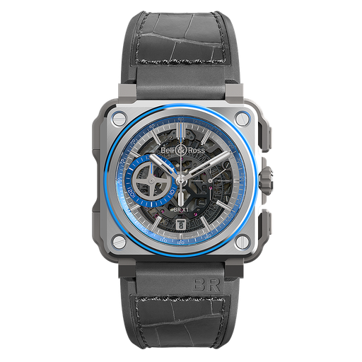 [BE.WATC.0010214] X1 Hyperstellar Br01 Blue Aluminum Titanium