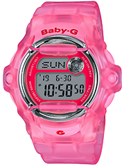 [VI.WATC.10274] Baby-G Digital Neo Retro Pink