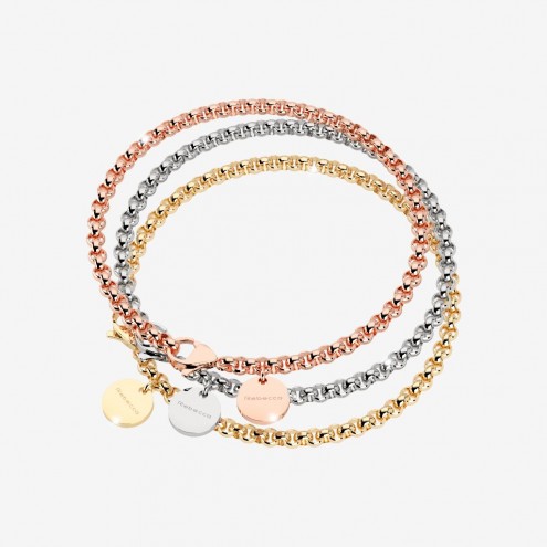 [TE.FASH.0017152] Set Of 3 Bronze Bracelets