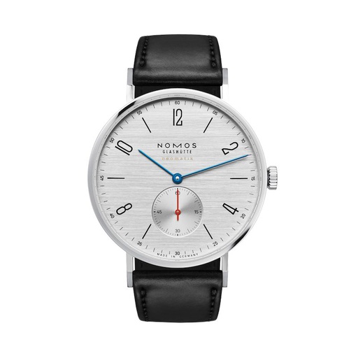 [NO.WATC.0019495] Tangente Neomatik 39 Silver Dial On Black Strap