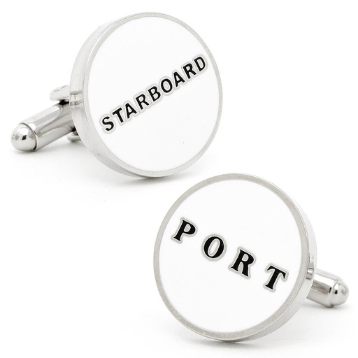 [CU.CUFF.0026578] Starboard & Port Cufflinks