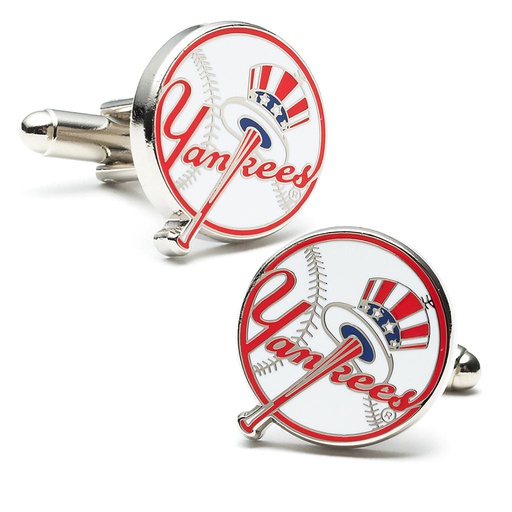 [CU.CUFF.0026579] Yankees Baseball Cufflinks