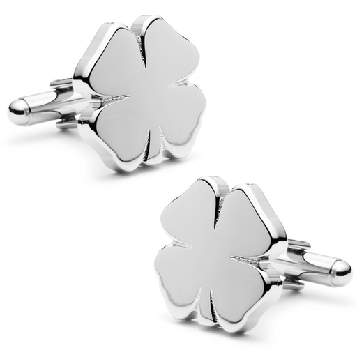 [CU.CUFF.0026650] Four Leaf Clover Cufflinks