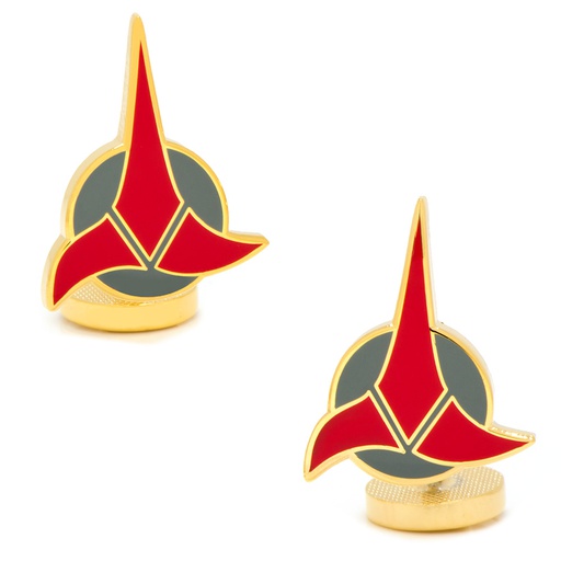 [CU.CUFF.0026698] Star Trek Klingon Cufflinks