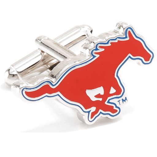[CU.CUFF.0026725] Smu Mustangs Cufflinks