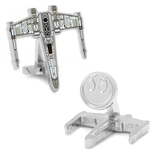 [CU.CUFF.0026750] X-Wing Starfighter Blueprint Cufflinks