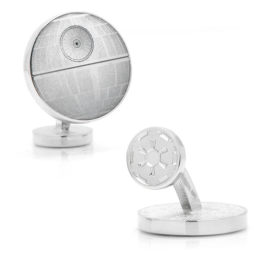 [CU.CUFF.0026794] Death Star Blueprint Cufflinks