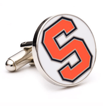 [CU.CUFF.0026823] Syracuse University Orangemen Cufflinks