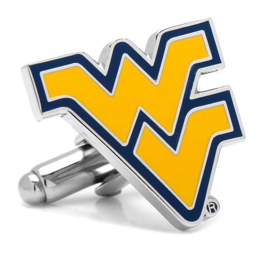 [CU.CUFF.0026859] West Virginia Mountaineers Cufflinks