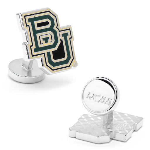 [CU.CUFF.0027000] Palladium Baylor University Bears Cufflinks
