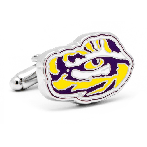 [CU.CUFF.0027022] LSU Tiger's Eye Cufflinks