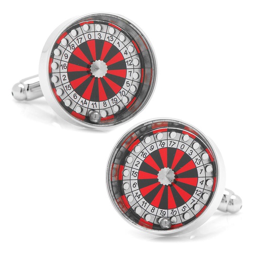 [CU.CUFF.0027100] Roulette Wheel Cufflinks