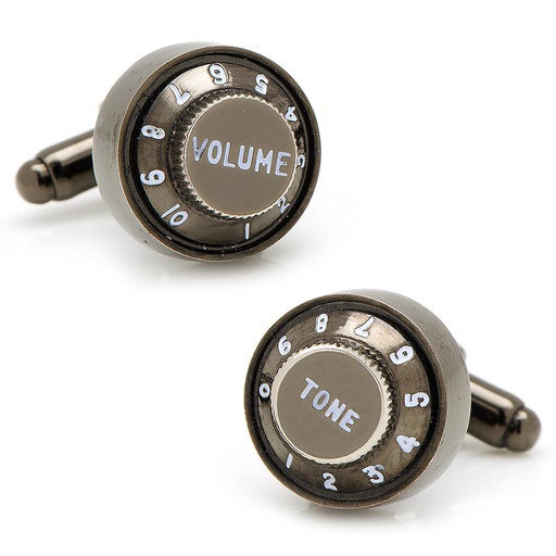 [CU.CUFF.0027161] Volume Tone Dial Cufflinks