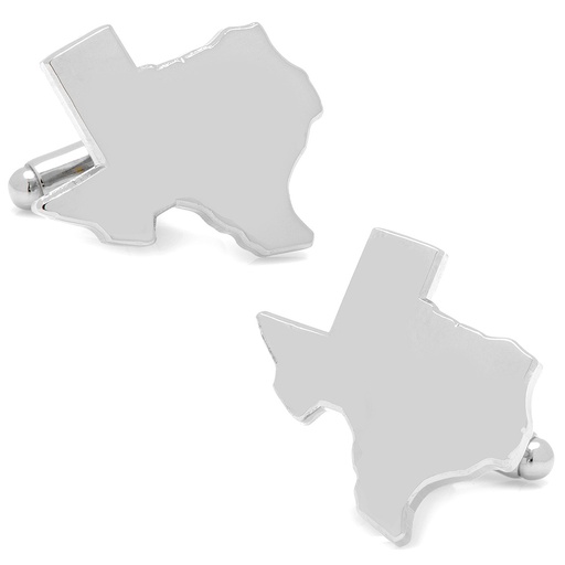 [CU.CUFF.0027310] Silver Texas Cufflinks