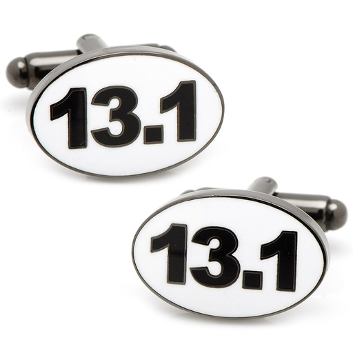 [CU.CUFF.0027319] Half Marathon Finisher Cufflinks