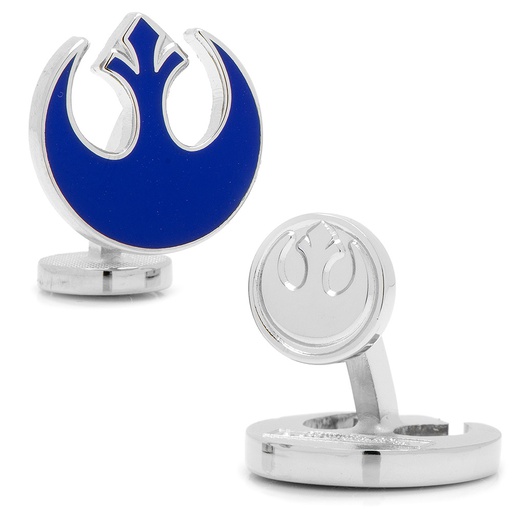 [CU.CUFF.0027370] Blue Rebel Symbol Cufflinks