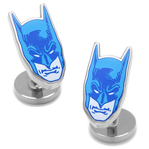 [CU.CUFF.0027433] Blue Comics Batman Mask Cufflinks