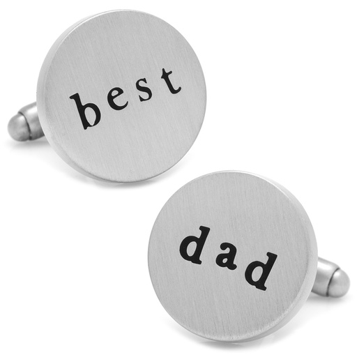 [CU.CUFF.0027471] Best Dad Cufflinks