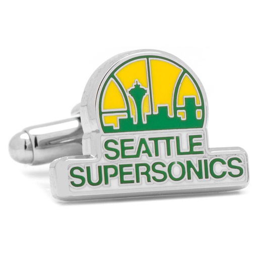 [CU.CUFF.0027480] Seattle Supersonics Cufflinks