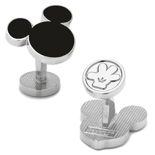 [CU.CUFF.0027486] Mickey Mouse Silhouette Cufflinks