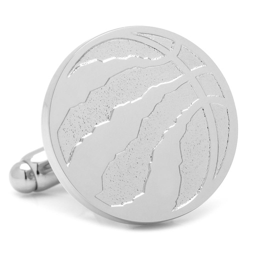 [CU.CUFF.0027613] Toronto Raptors Silver Edition Cufflinks