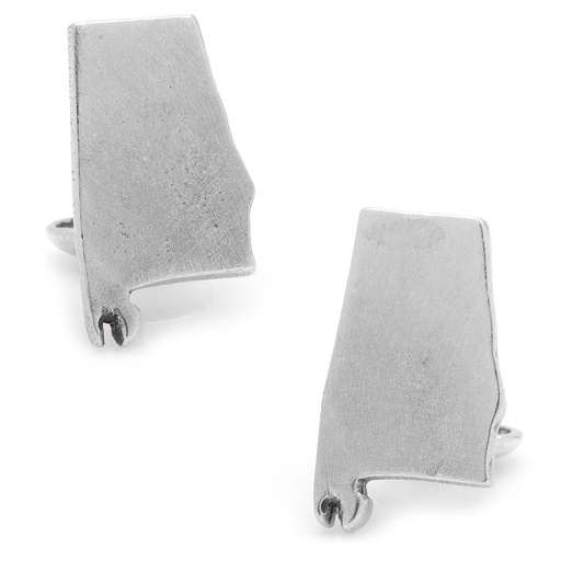 [CU.CUFF.0027665] Pewter Alabama Cufflinks